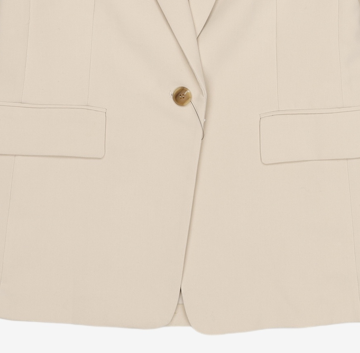 미쏘(MIXXO) 테일러드 일자핏 싱글 자켓 MIWJKB30PB S