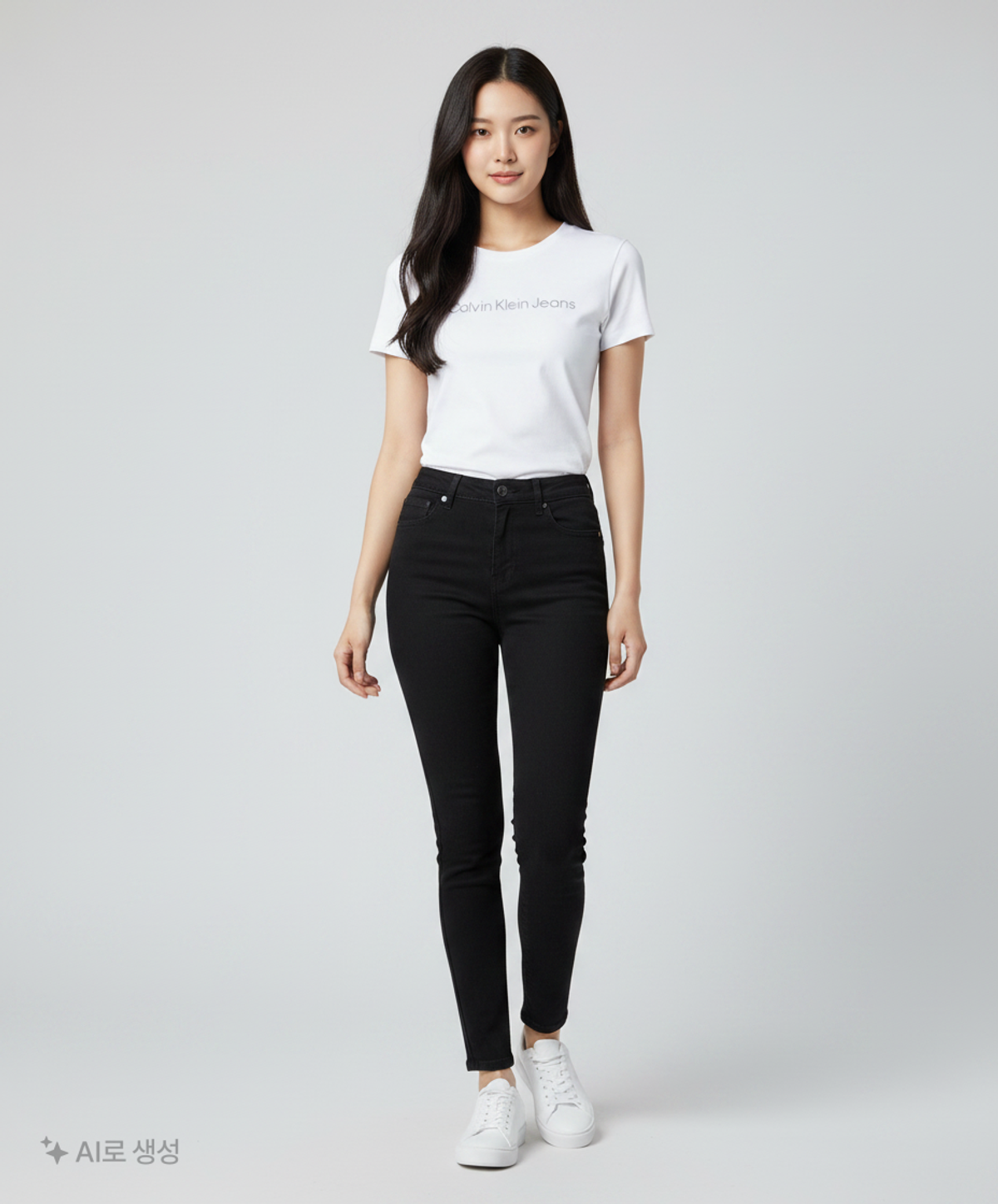 캘빈클라인 진(CALVIN KLEIN JEANS) 반소매 티셔츠 XS
