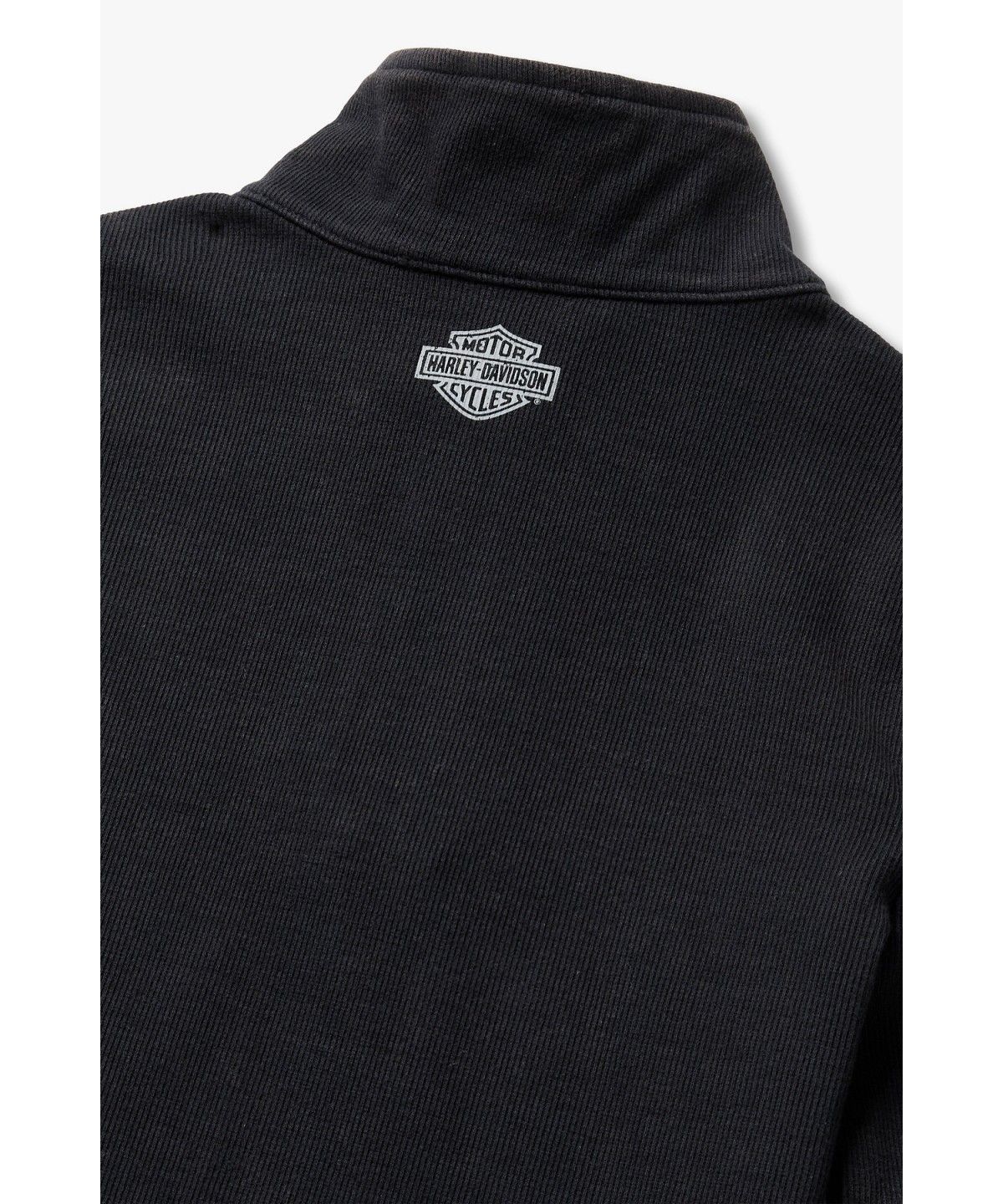 할리데이비슨 컬렉션스®(HARLEY-DAVIDSON COLLECTIONS®) [여성] HDMC 골지 하프 집업 다크 그레이 HH26311100