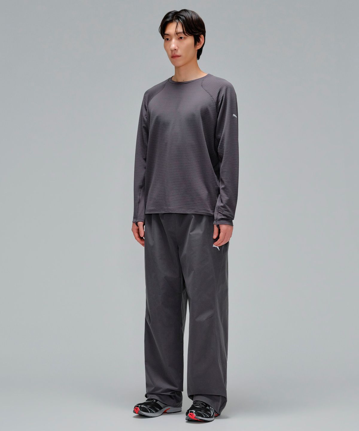 푸마(PUMA) 남성 러닝 롱 슬리브 M Running Long Sleeve (61145601)