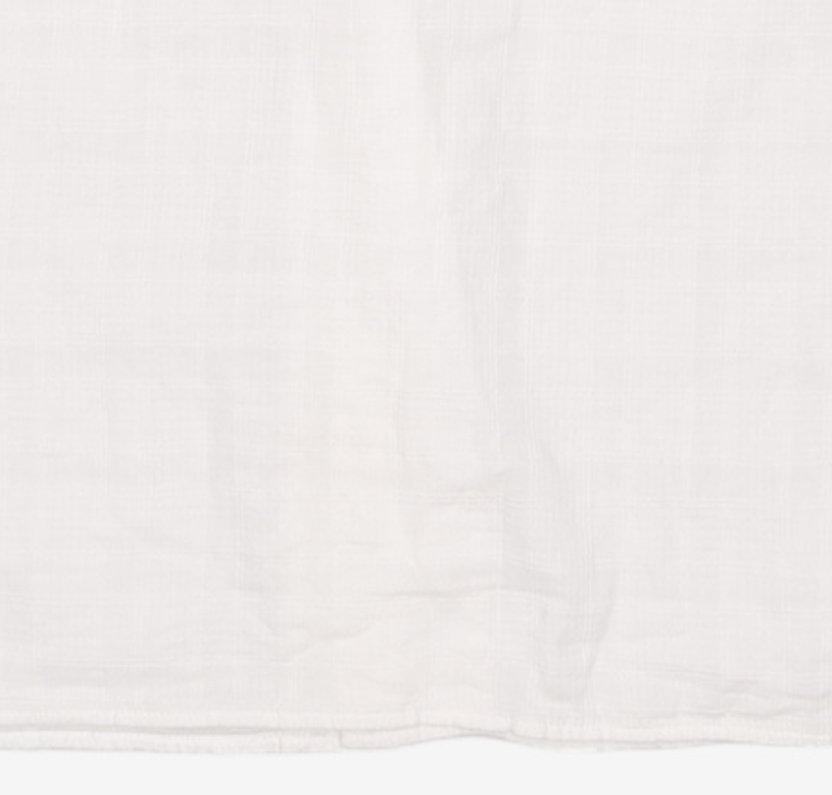 유스(YOUTH) Convertible Collar Half Shirt - White Check XL