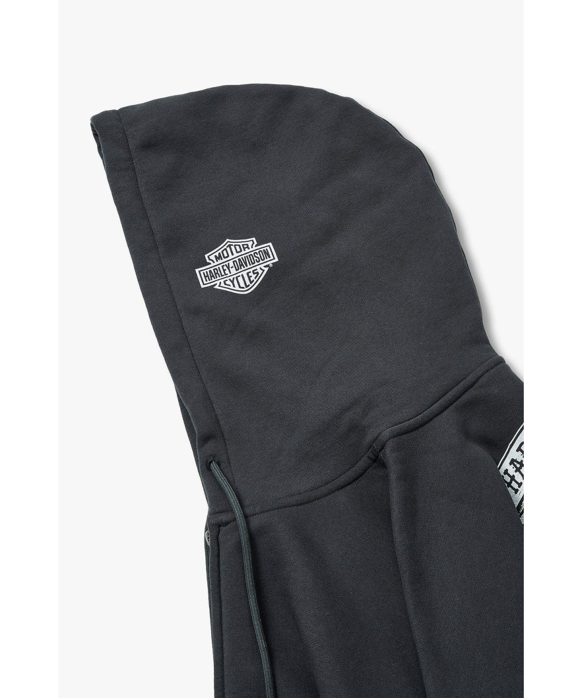 할리데이비슨 컬렉션스®(HARLEY-DAVIDSON COLLECTIONS®) 아메리칸 이글 기모 후드 집업 다크 그레이 HH16309005
