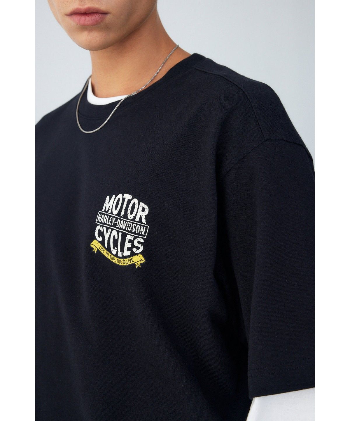 할리데이비슨 컬렉션스®(HARLEY-DAVIDSON COLLECTIONS®) 크라운 그래픽 티셔츠 블랙 HH16311051