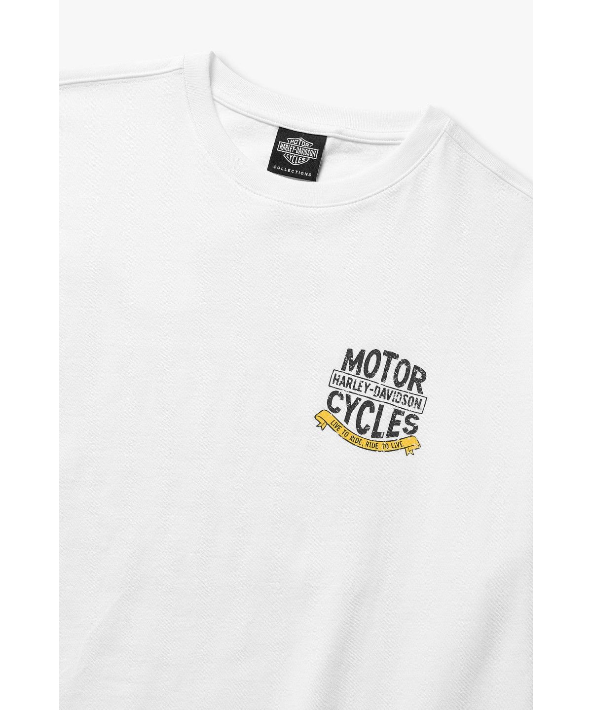 할리데이비슨 컬렉션스®(HARLEY-DAVIDSON COLLECTIONS®) 크라운 그래픽 티셔츠 화이트 HH16311051