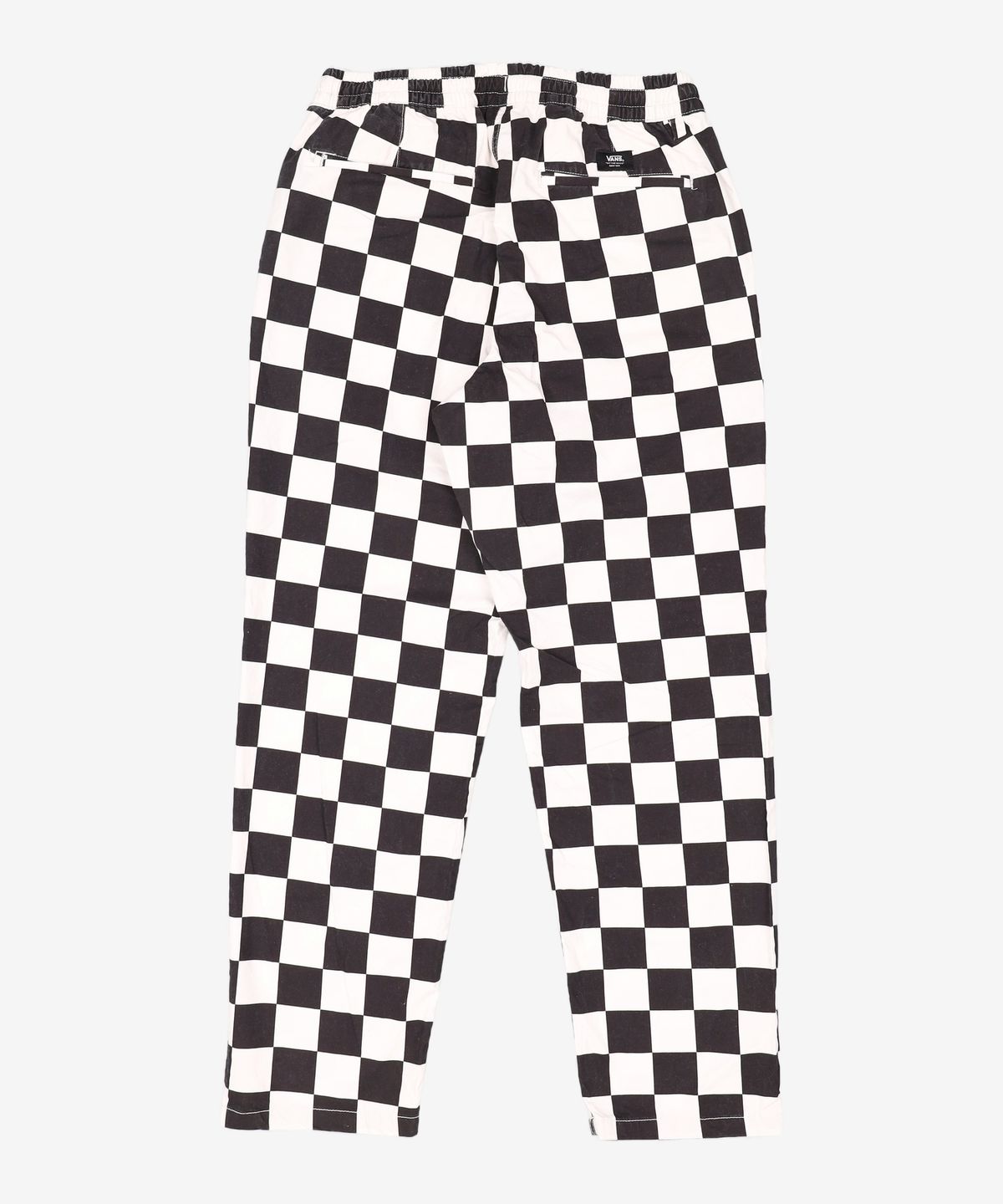 반스(VANS) 레인지 루즈 테이퍼드 엘라스틱 웨이스트 팬츠 - 마쉬멜로우:블랙 / VN0000ACKIG1 M