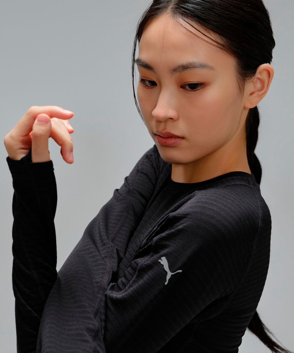 푸마(PUMA) 여성 러닝 롱 슬리브 W Running Long Sleeve (61145702)