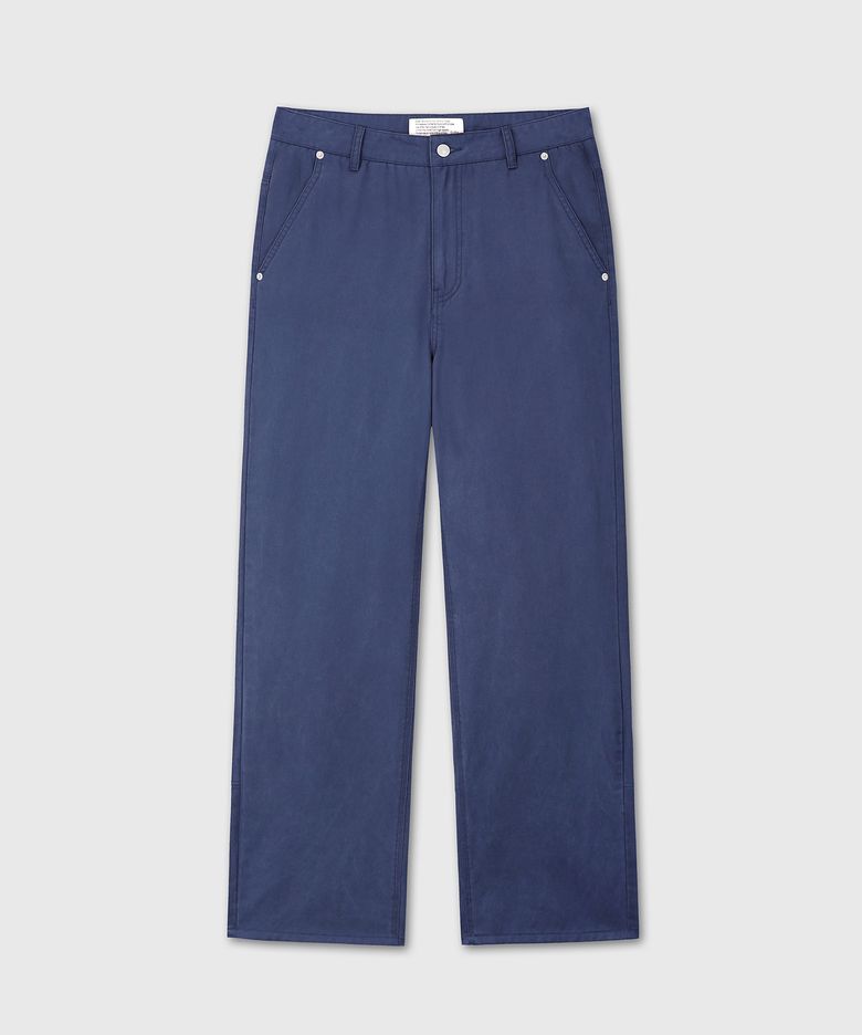 UNIFORM STANDARD CHINO PANTS (BLUE)