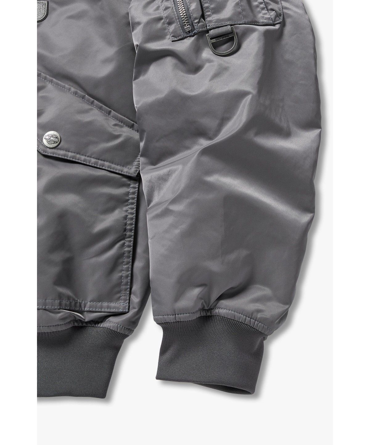 할리데이비슨 컬렉션스®(HARLEY-DAVIDSON COLLECTIONS®) [ICONIC] 나일론 B-15 플라이트자켓 그레이 HH16303001