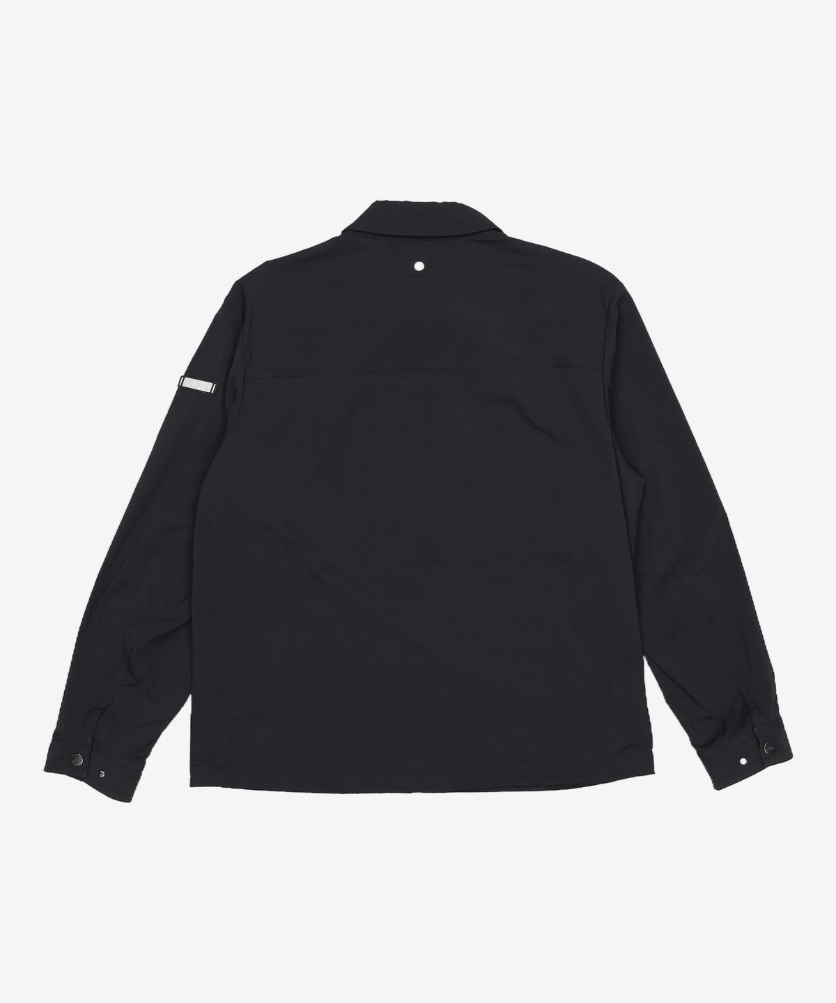 데상트(DESCENTE) 듀얼리스 아웃 포켓 홑겹 셔츠 자켓 블랙(SP121DJK25) 100
