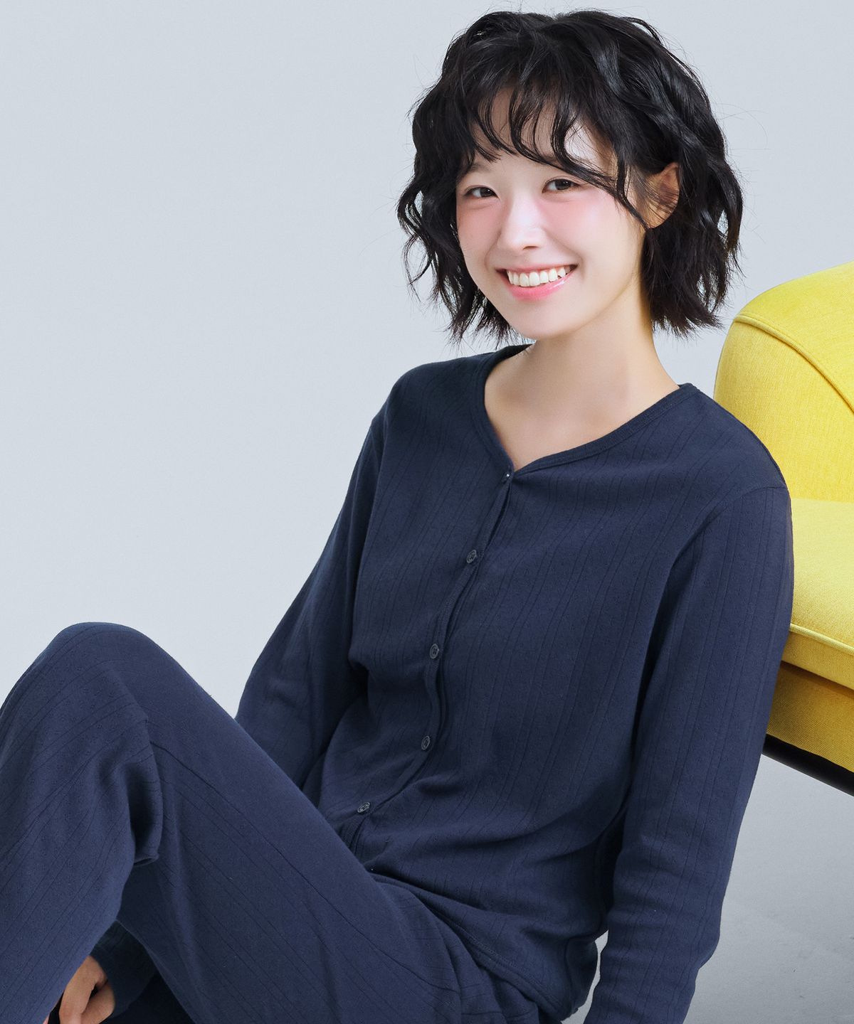 비와이씨(BYC) 여성 아일렛 가디건