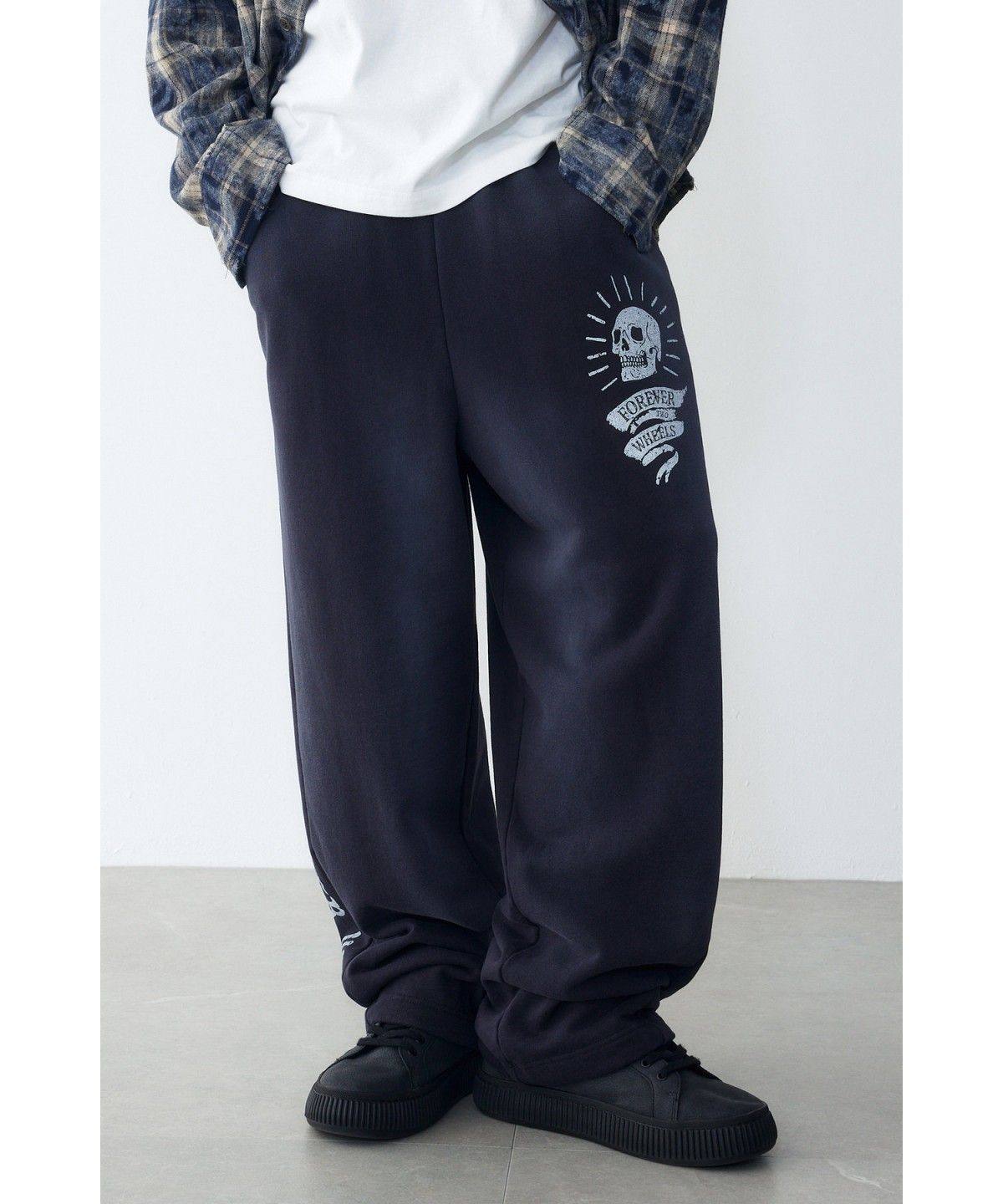 할리데이비슨 컬렉션스®(HARLEY-DAVIDSON COLLECTIONS®) OL 스프레이 스웻팬츠 다크 네이비 HH16320002
