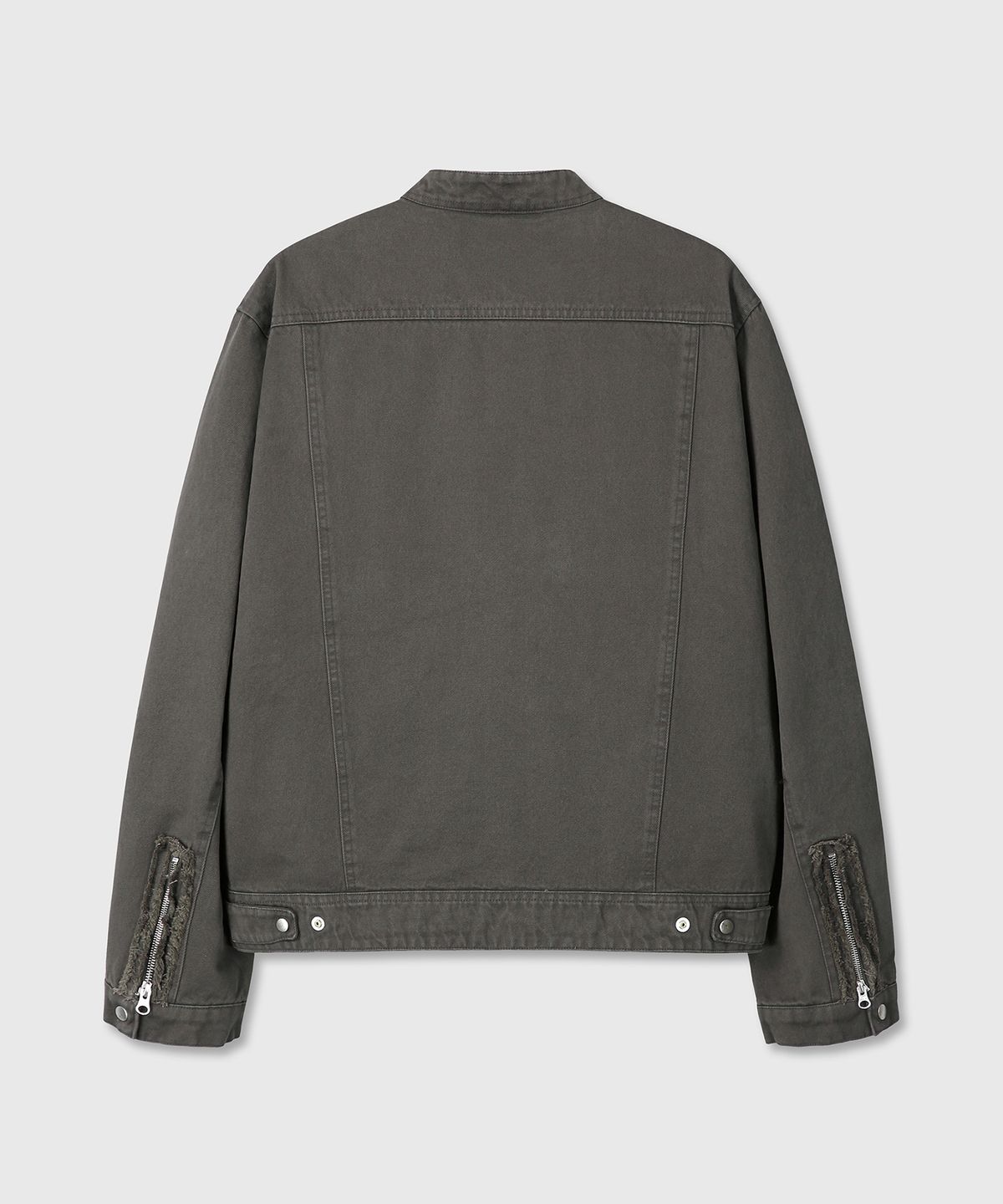 다이브인(DIVEIN) LOOSED DESTROYED COTTON JACKET (KHAKI)