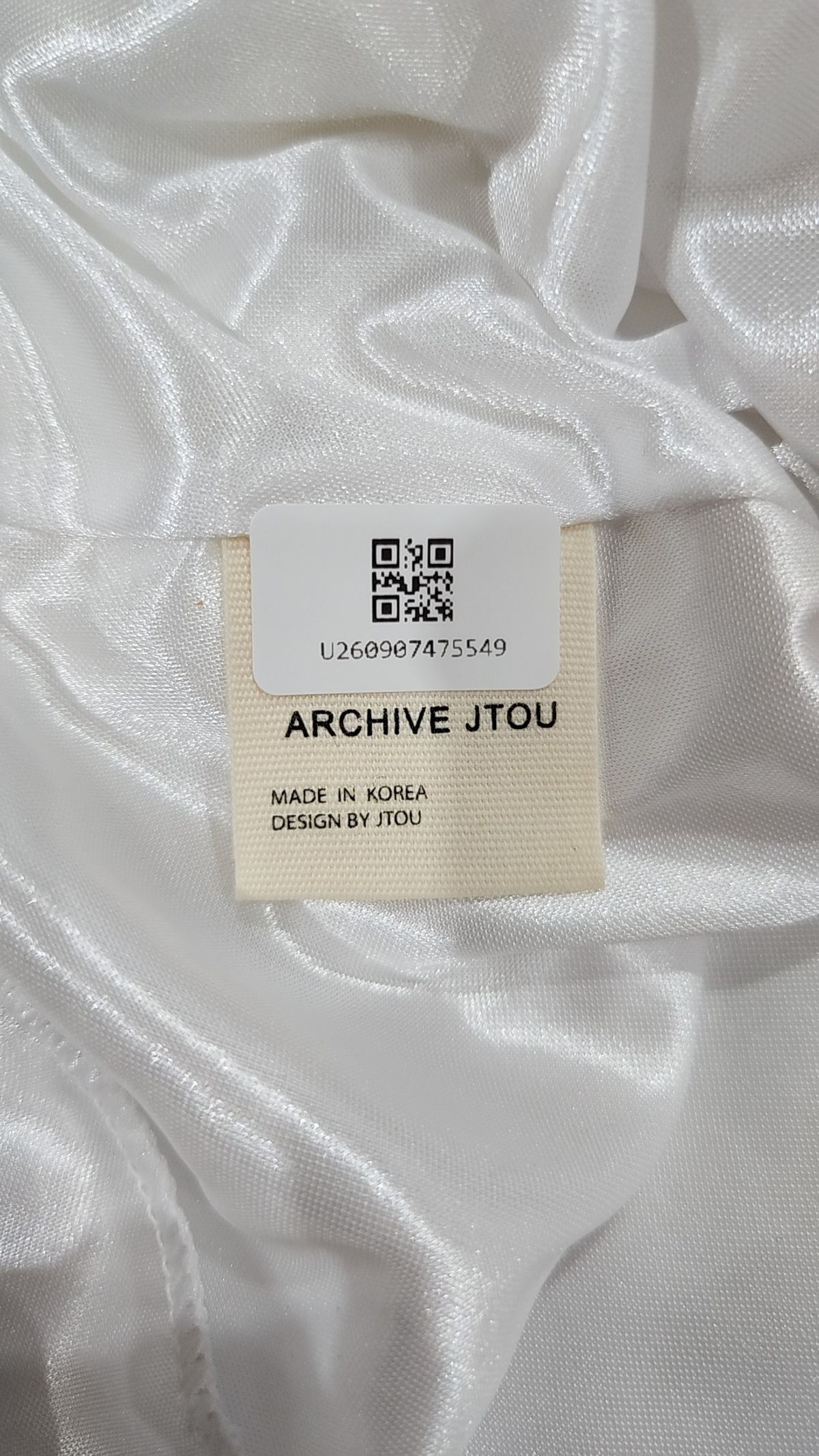 아카이브 제이투유(ARCHIVE JTOU) 미니 원피스 L