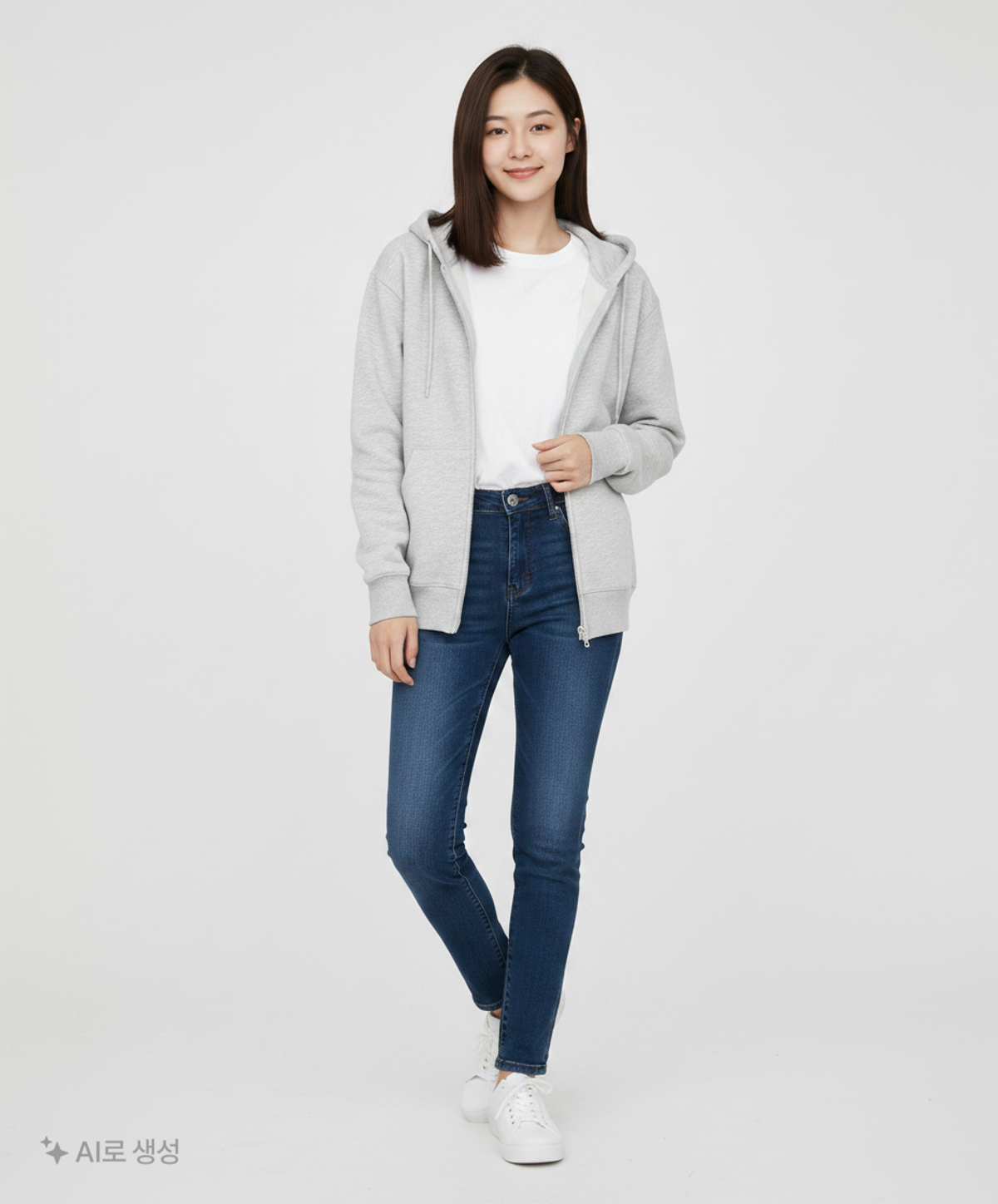 유니클로(UNIQLO) 후드 집업 L