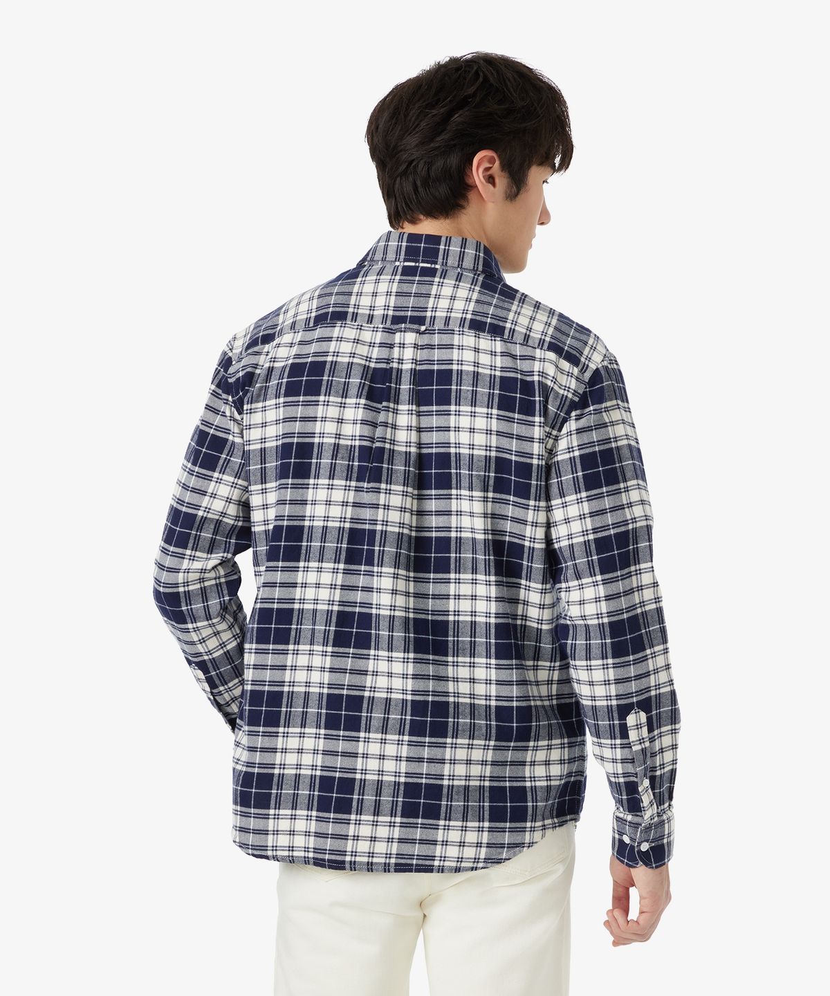 라코스테(LACOSTE) 남성 플란넬 그리드 체크 셔츠 CH3596-56N DCN0