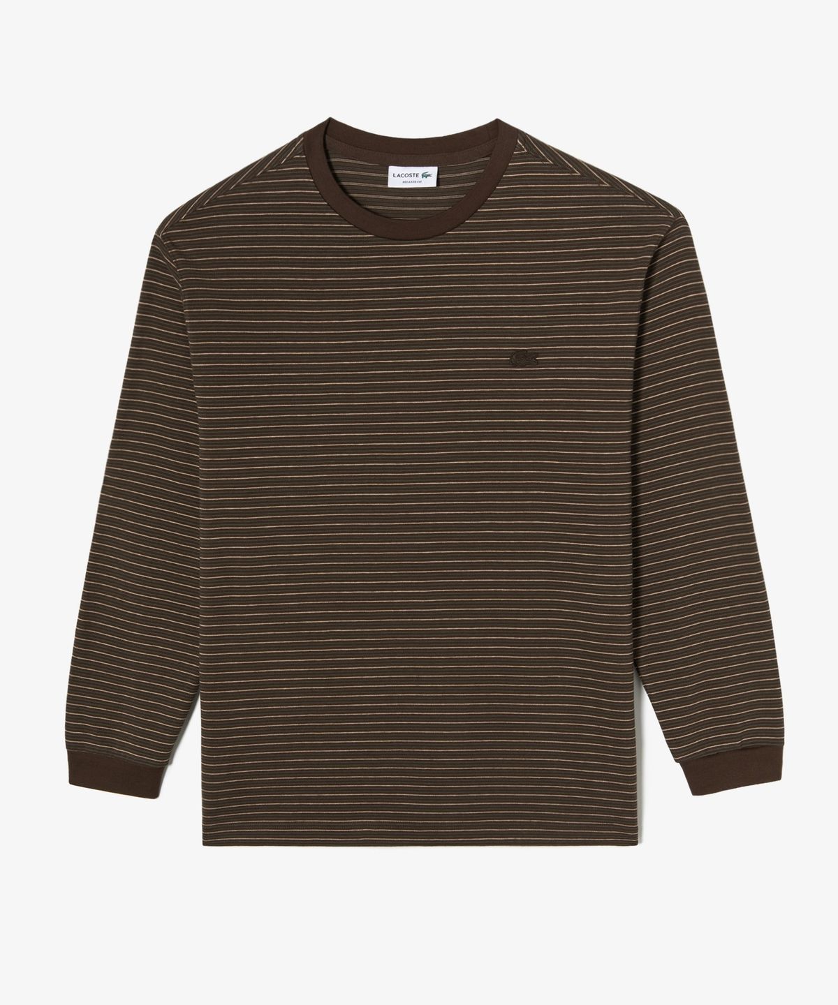 라코스테(LACOSTE) 남성 멀티 스트라이프 긴팔 티셔츠 TH467E-56N DPD
