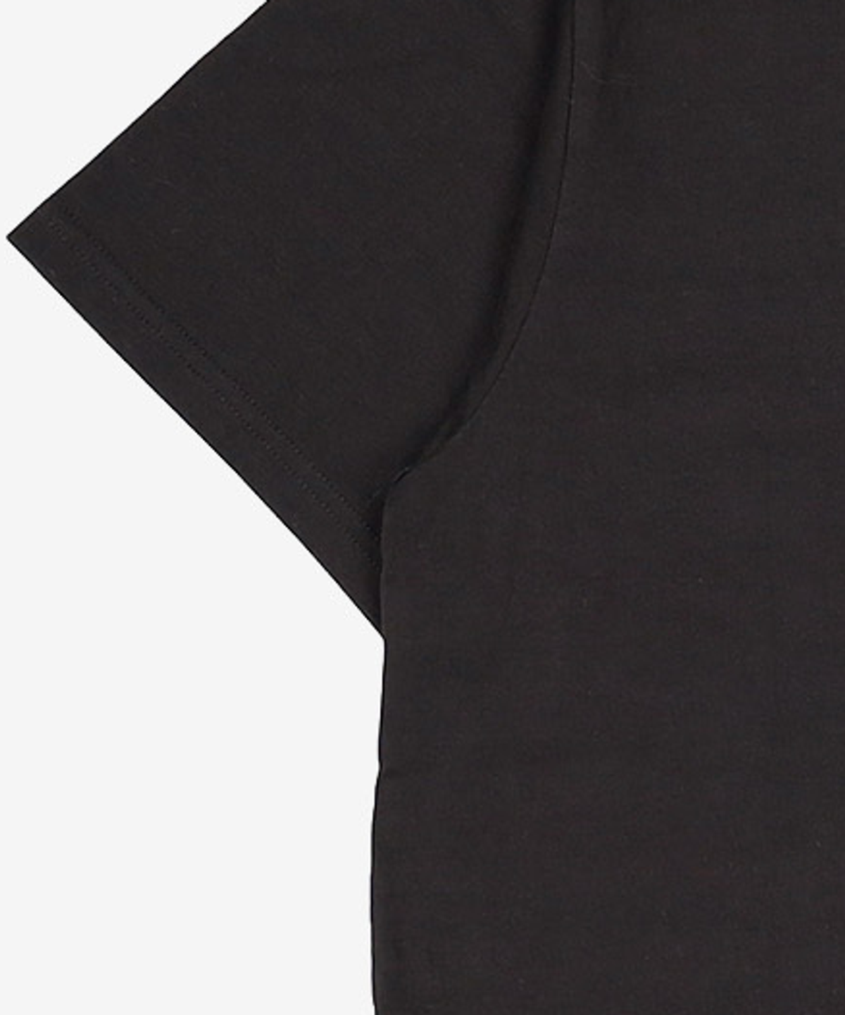 단델(DANDEL) DD symbol applique tee (BLACK) 1