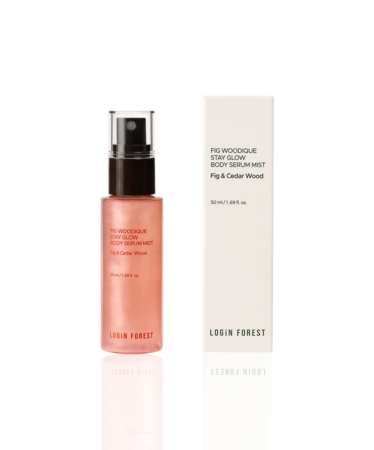 로그인 포레스트(LOGiN FOREST) 피그 우디끄 스테이 글로우 바디 세럼 미스트 50ml