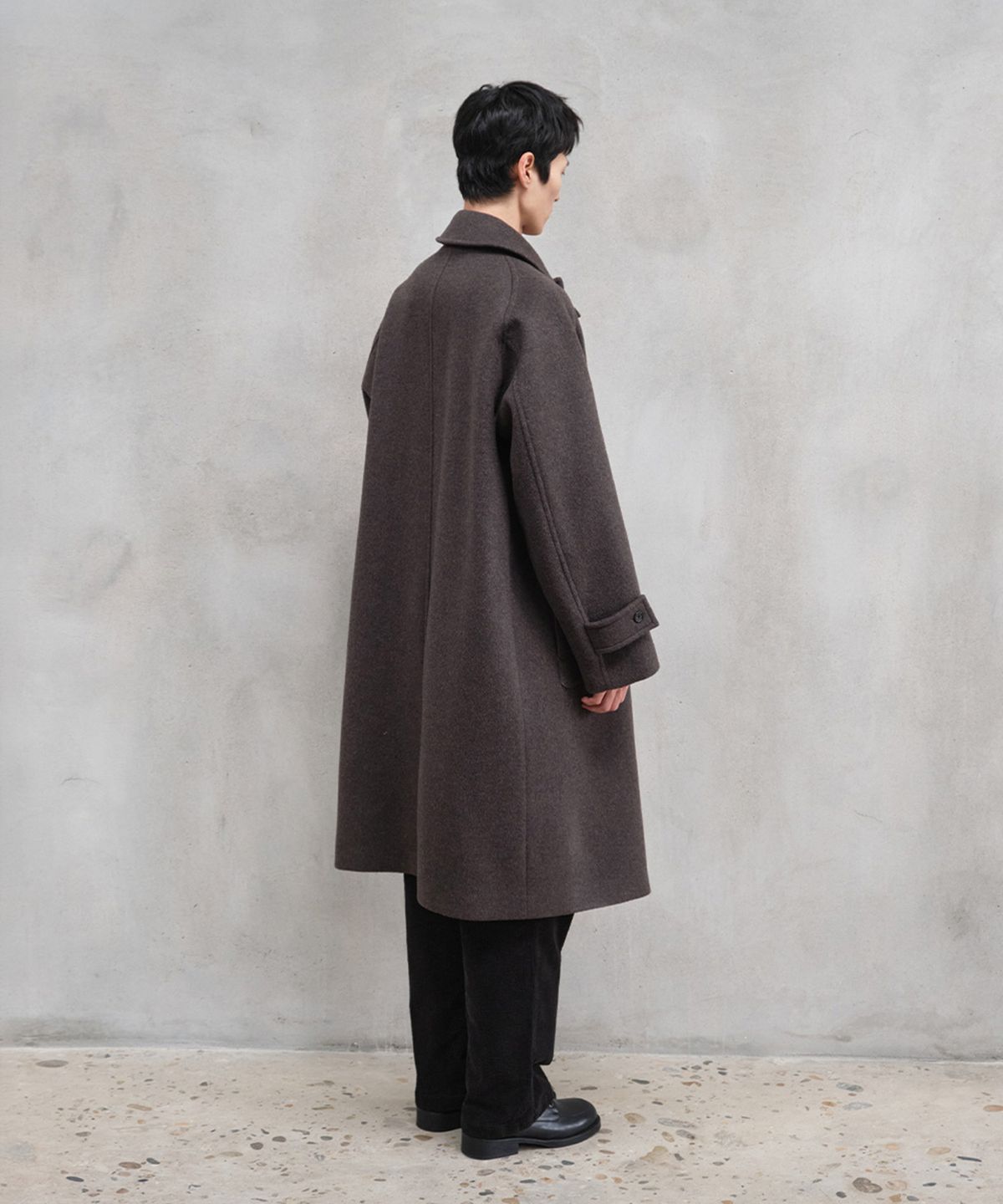 홀리선(HORLISUN) Winterport Wool Coat Spain Olive