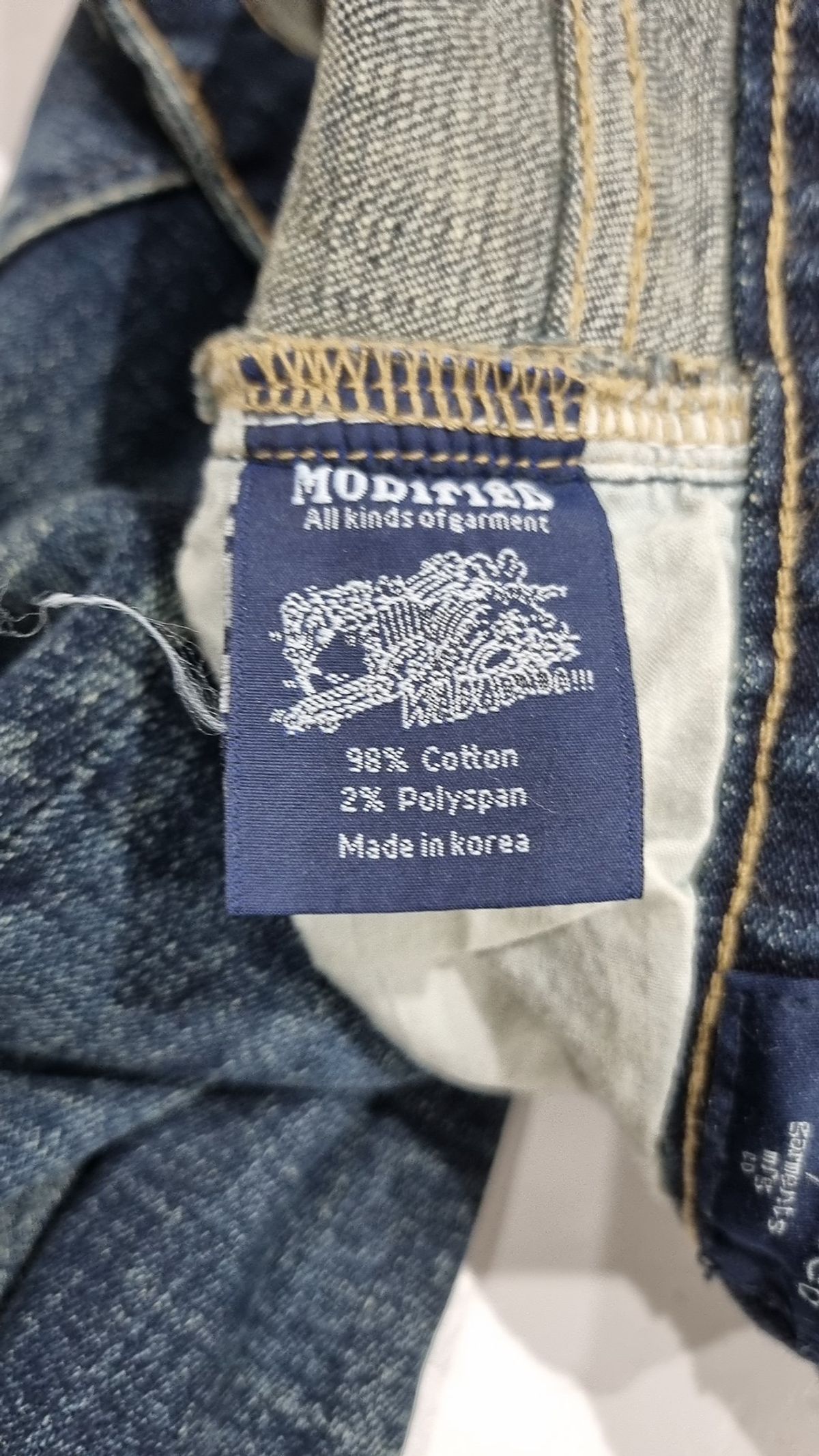 모디파이드(MODIFIED) 청/데님 팬츠 34