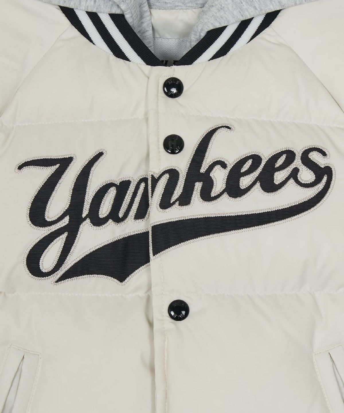 엠엘비 키즈(MLB KIDS) 스포티브 시그니처 유로피안덕 중경량 다운 NY (D.Cream)