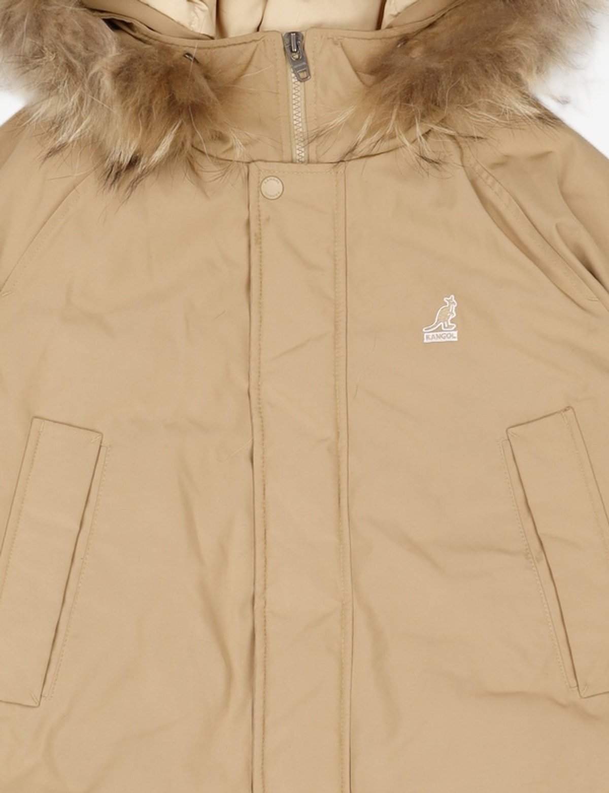 캉골(KANGOL) 하프 패딩/하프 헤비 아우터 M