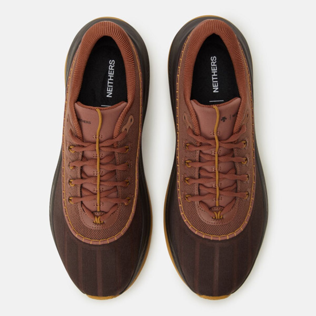 데상트(DESCENTE) [DESCENTE X NEITHERS] Goettingen Studio Shoes 브라운 SR313HRN91