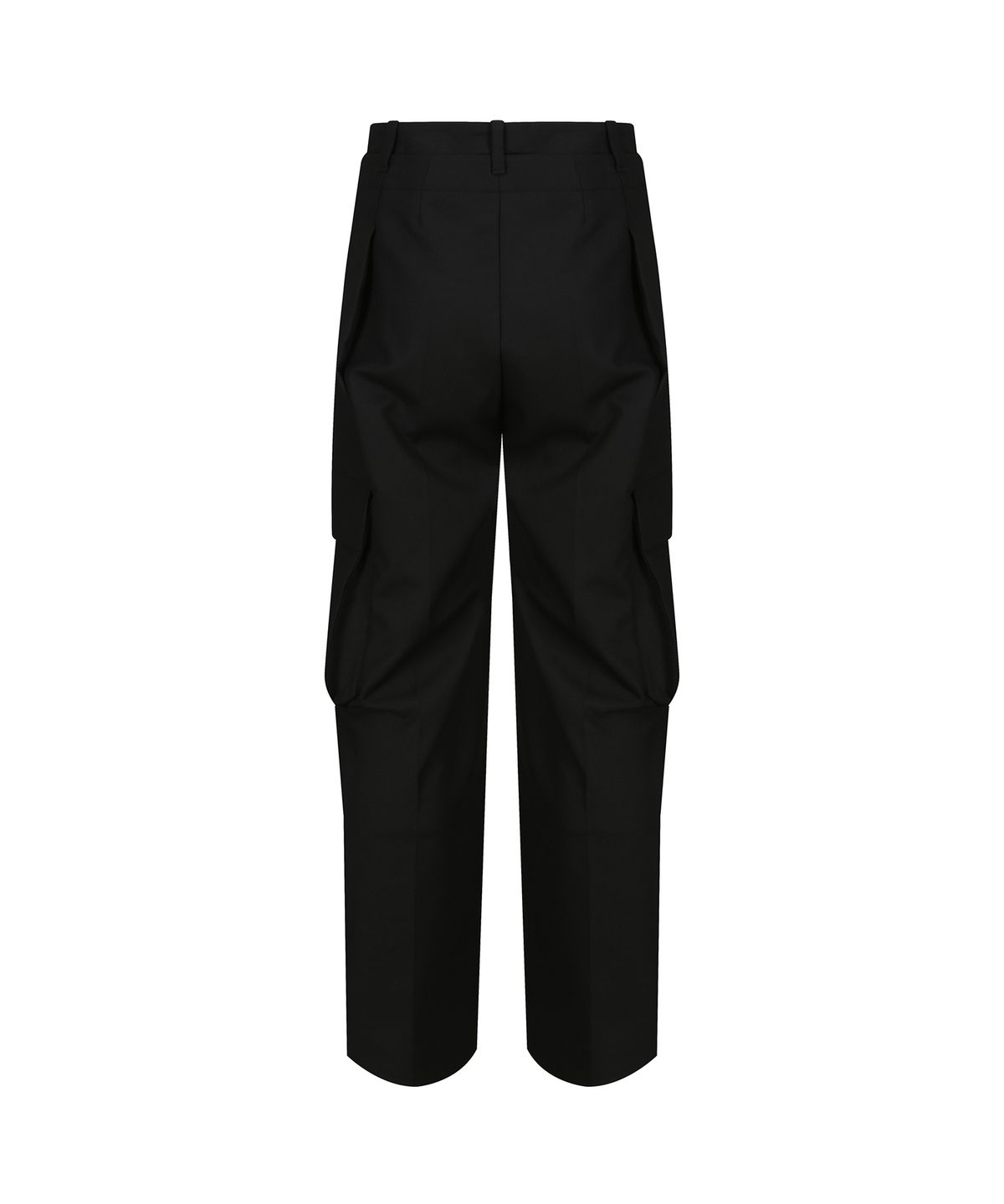 몰프(MORPH) Divided Double Waist Wide Cargo Pants