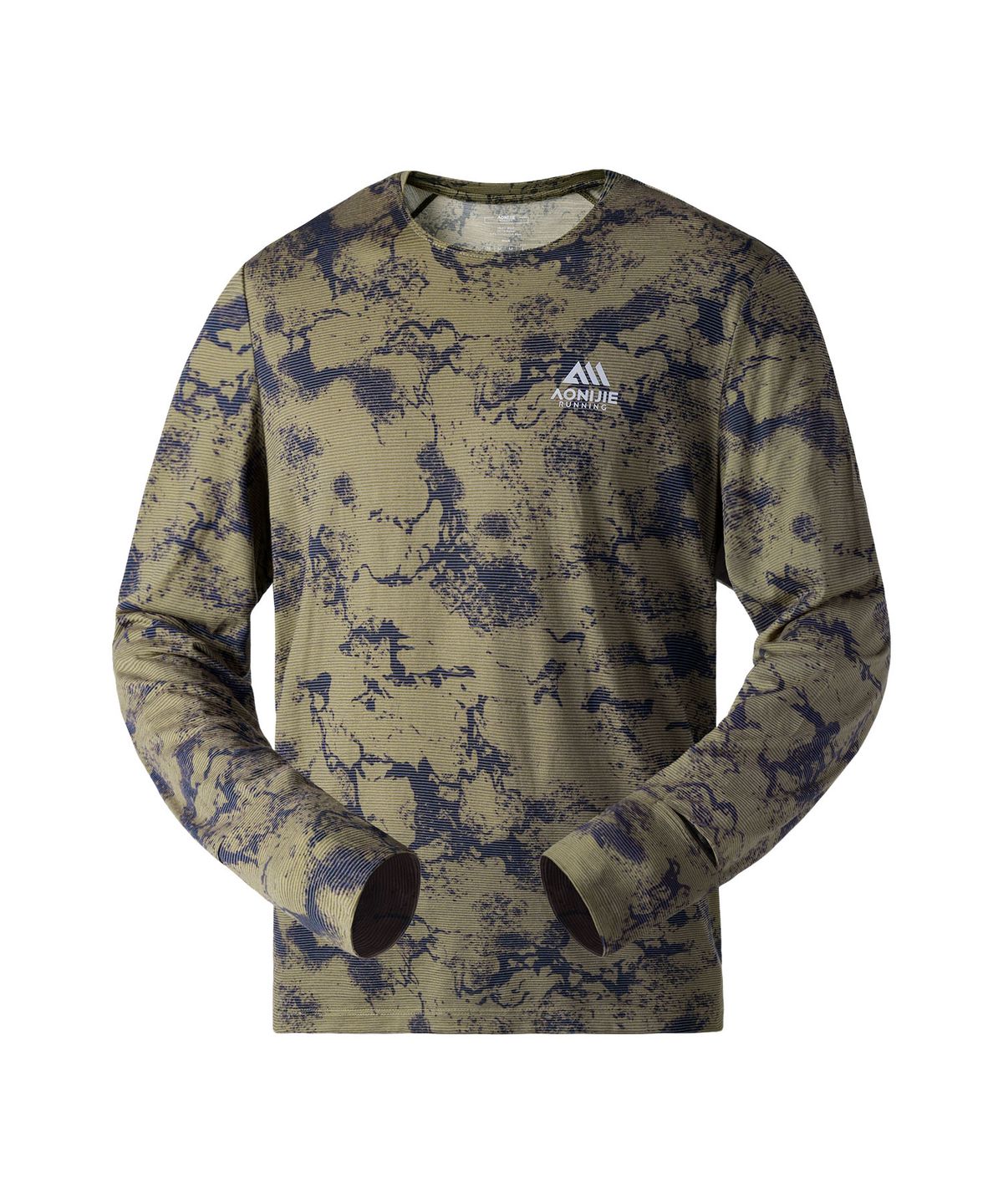 오니지(AONIJIE) 러닝 롱슬리브 메리노울 MT67 (Khaki Brown)