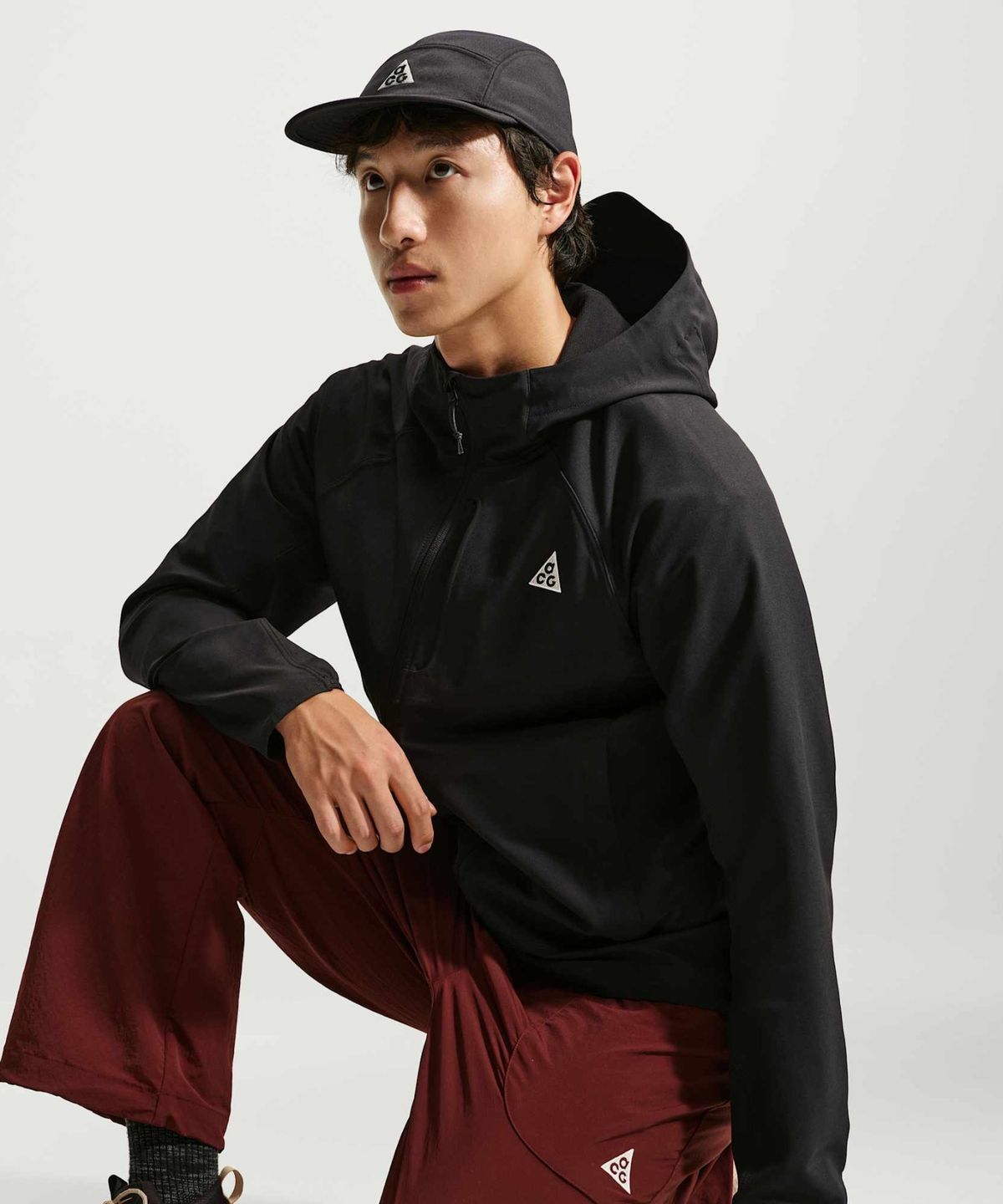 나이키(NIKE) ACG 클라우드 트레커 풀집 하이킹 재킷 M - 블랙:서밋 화이트 / IM4211-010