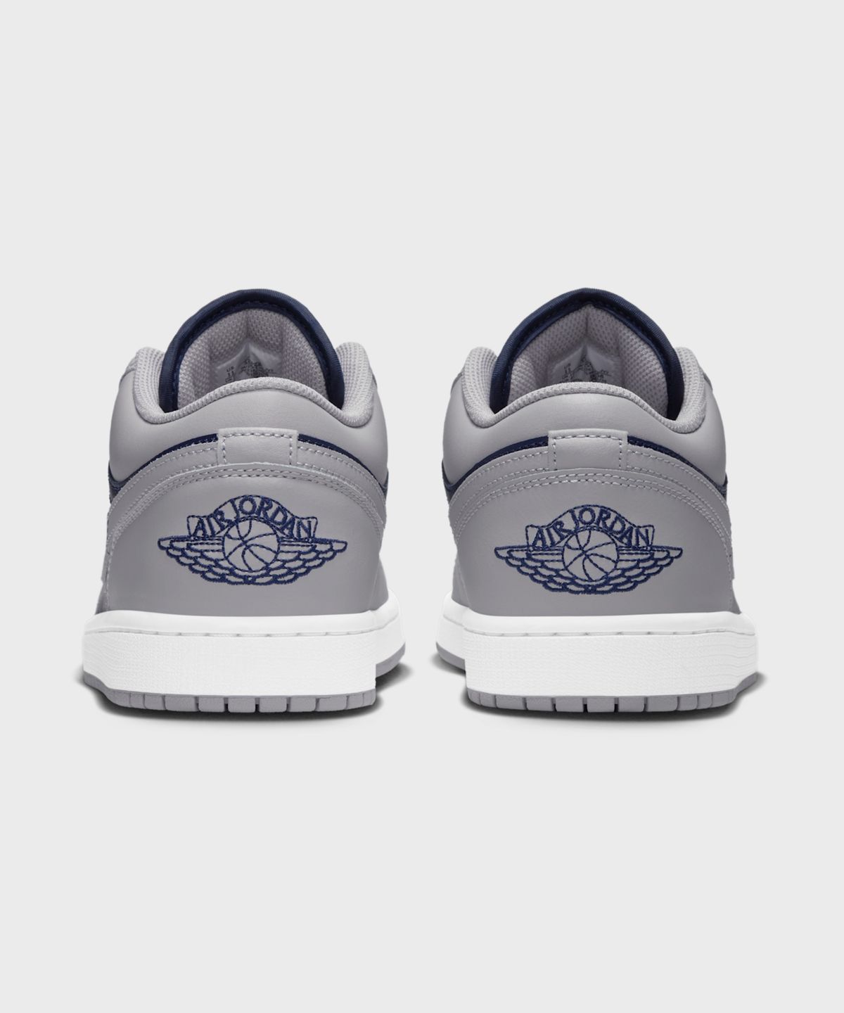 나이키(NIKE) 에어 조던 1 로우 M - 테크 그레이:화이트:칼리지 네이비 / 553558-058