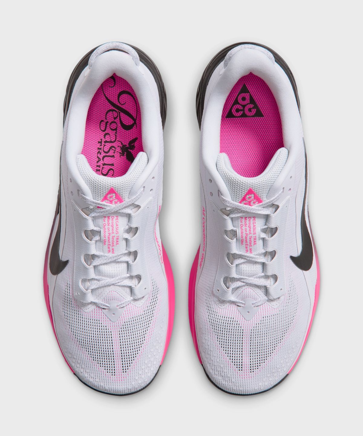 나이키(NIKE) ACG 페가수스 트레일 M - 퓨어 플래티넘:하이퍼 핑크:블랙 / HV8116-006