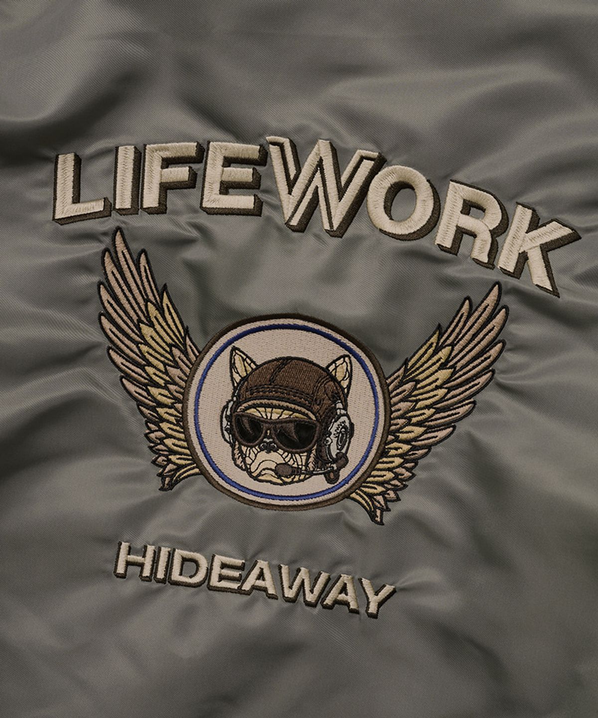 라이프워크 키즈(LIFEWORK KIDS) 키즈) AIRDOK 파일럿 봄버 후드 항공 점퍼