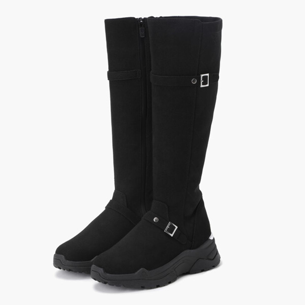 르꼬끄 골프(LECOQ GOLF) BIRKIE BUCKLE LONG BOOTS (벌키 버클 롱부츠) _BLCK GR322LSH92