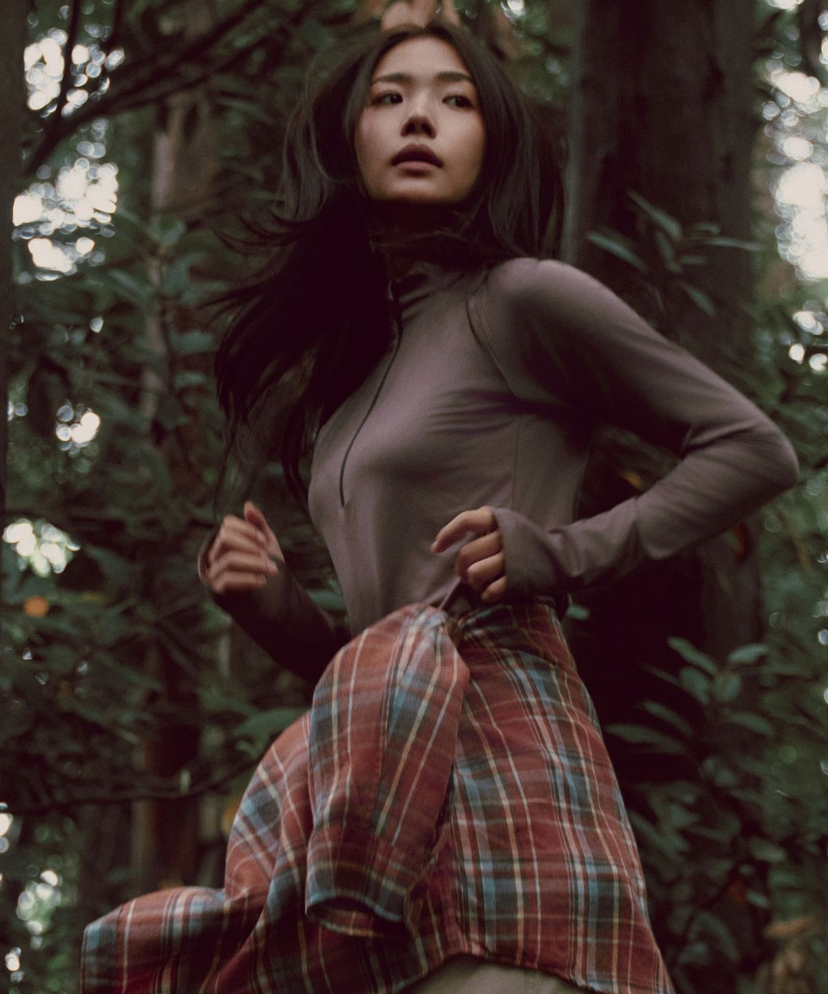 얼스캄에라(EARTH CALM ERA) 퍼포먼스 그리드 하프 집업_4컬러