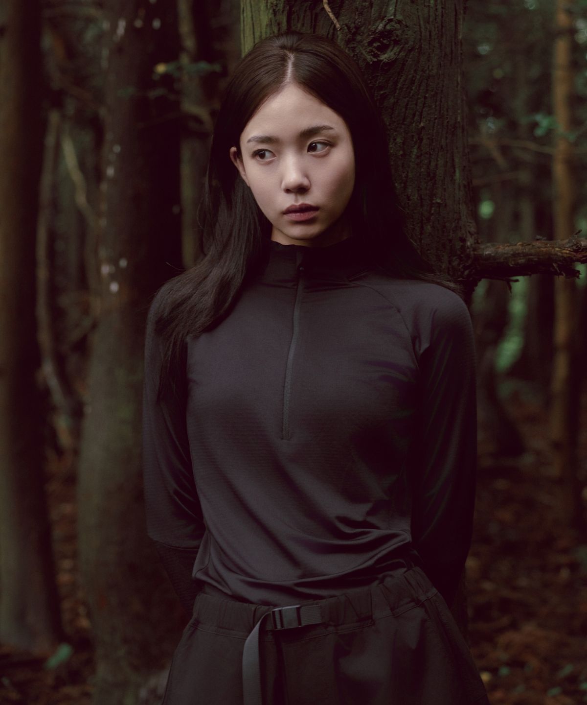 얼스캄에라(EARTH CALM ERA) 퍼포먼스 그리드 하프 집업_4컬러