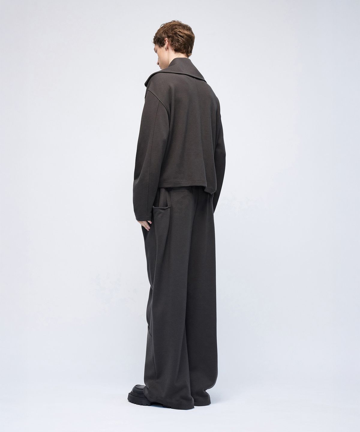 몰프(MORPH) Organism Wool Draped Track Pants