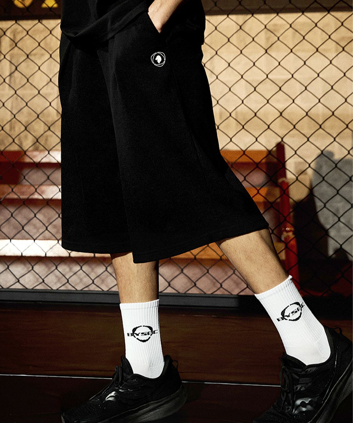 바이젝(BYSEC) [BYSEC X BLACKCOMBAT] BLACKCUP BERMUDA PANTS