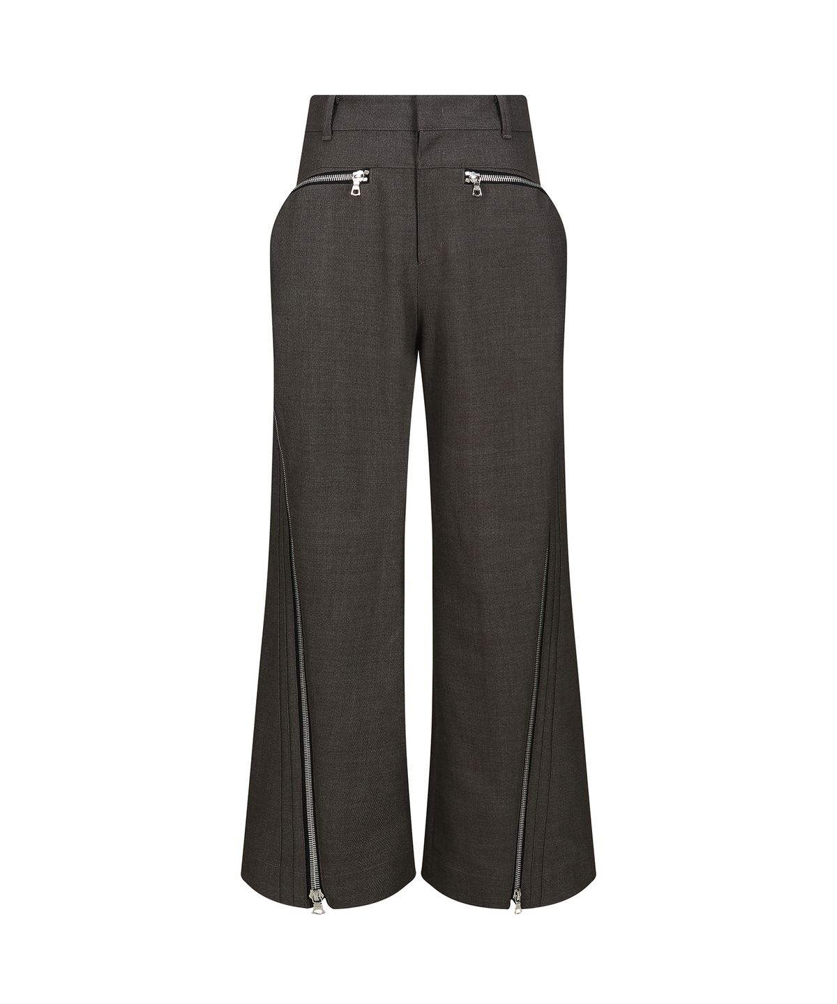 몰프(MORPH) Titane Zip Tailored Pants