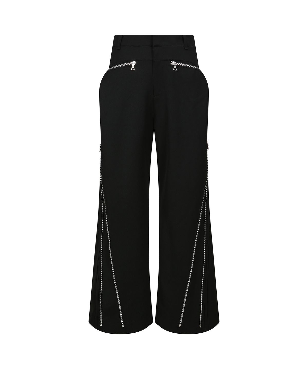 몰프(MORPH) Titane Zip Tailored Pants