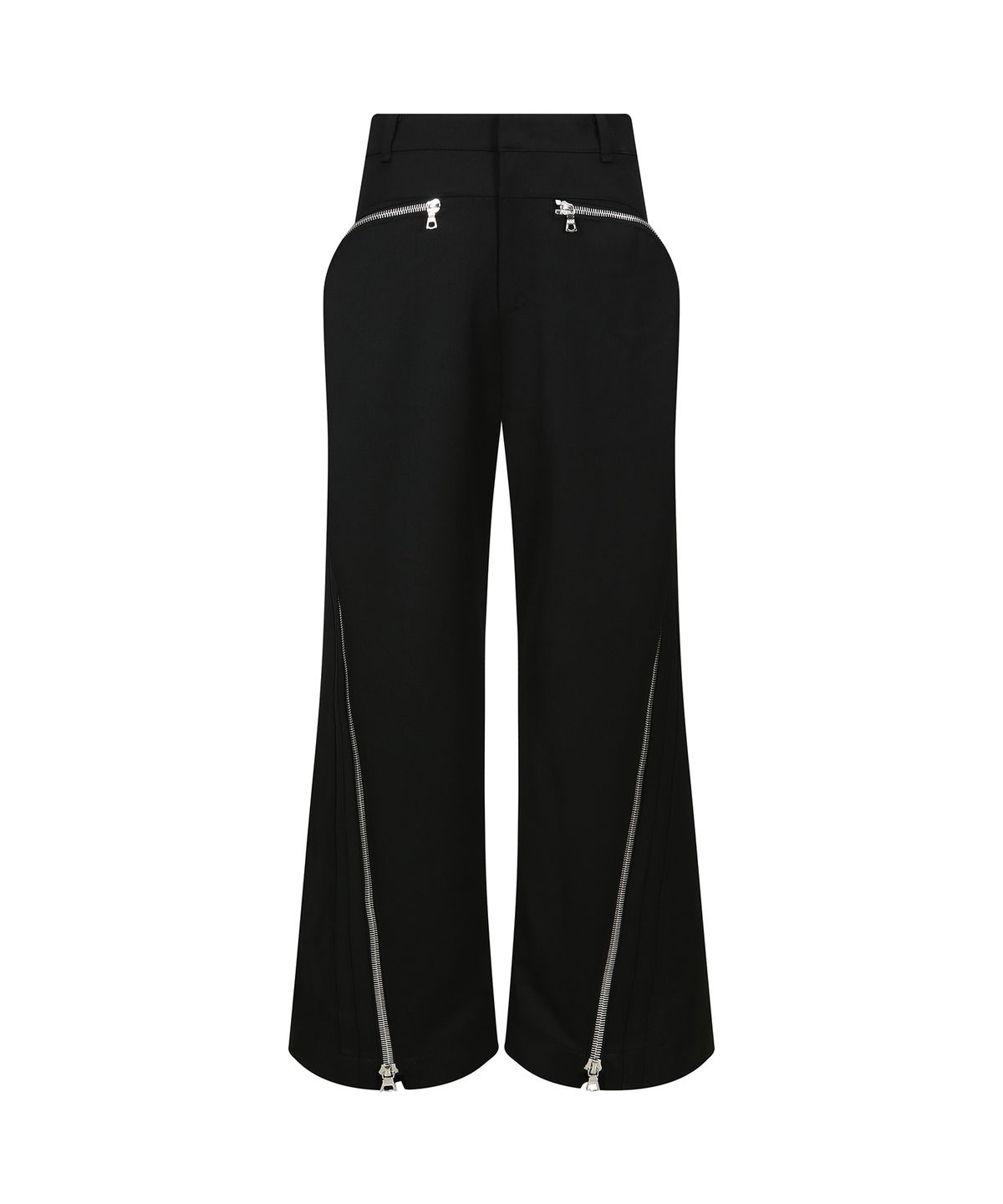 몰프(MORPH) Titane Zip Tailored Pants