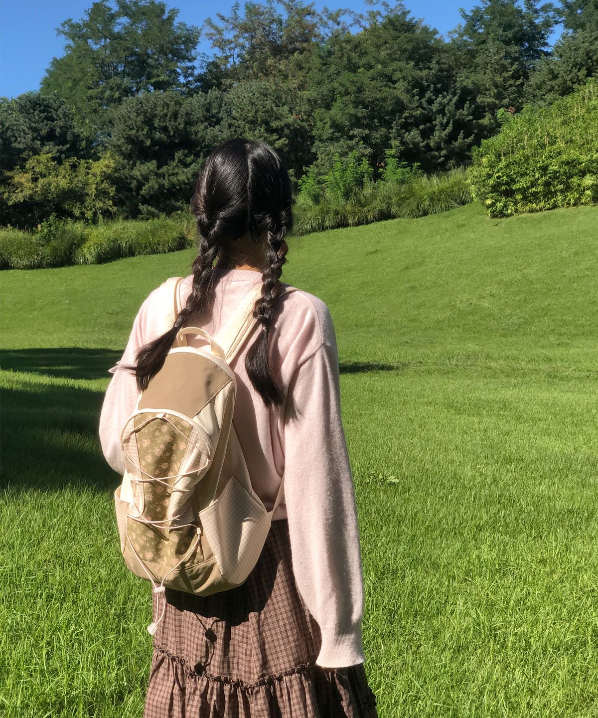오부니(OVUNI) 코타지 백팩_빈티지로즈