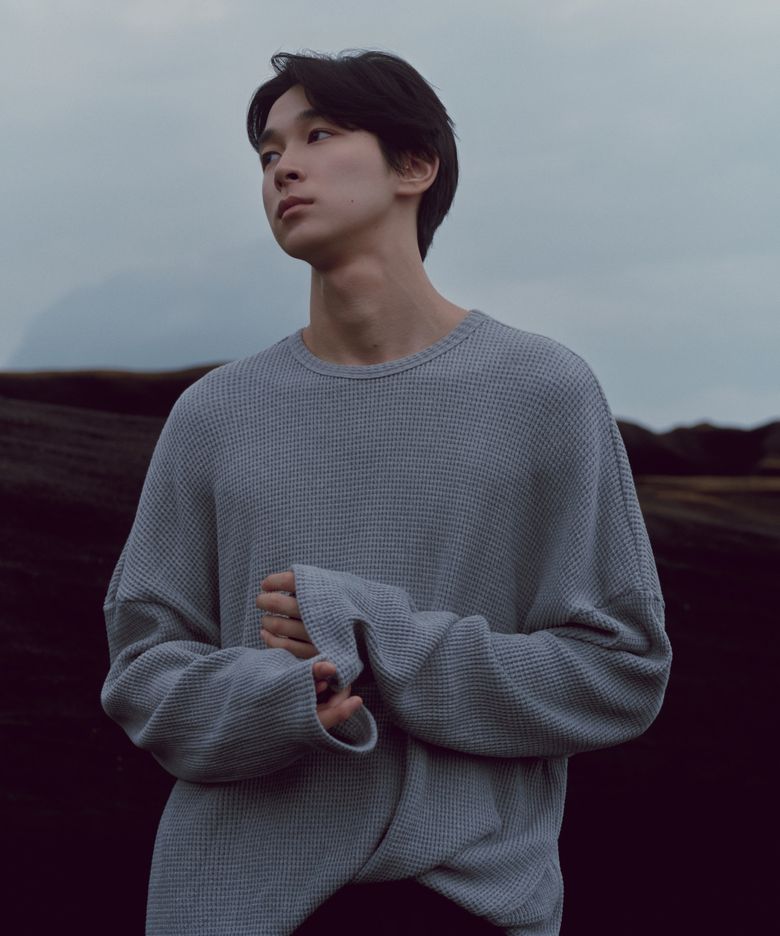 와플 오버핏 롱슬리브_2컬러