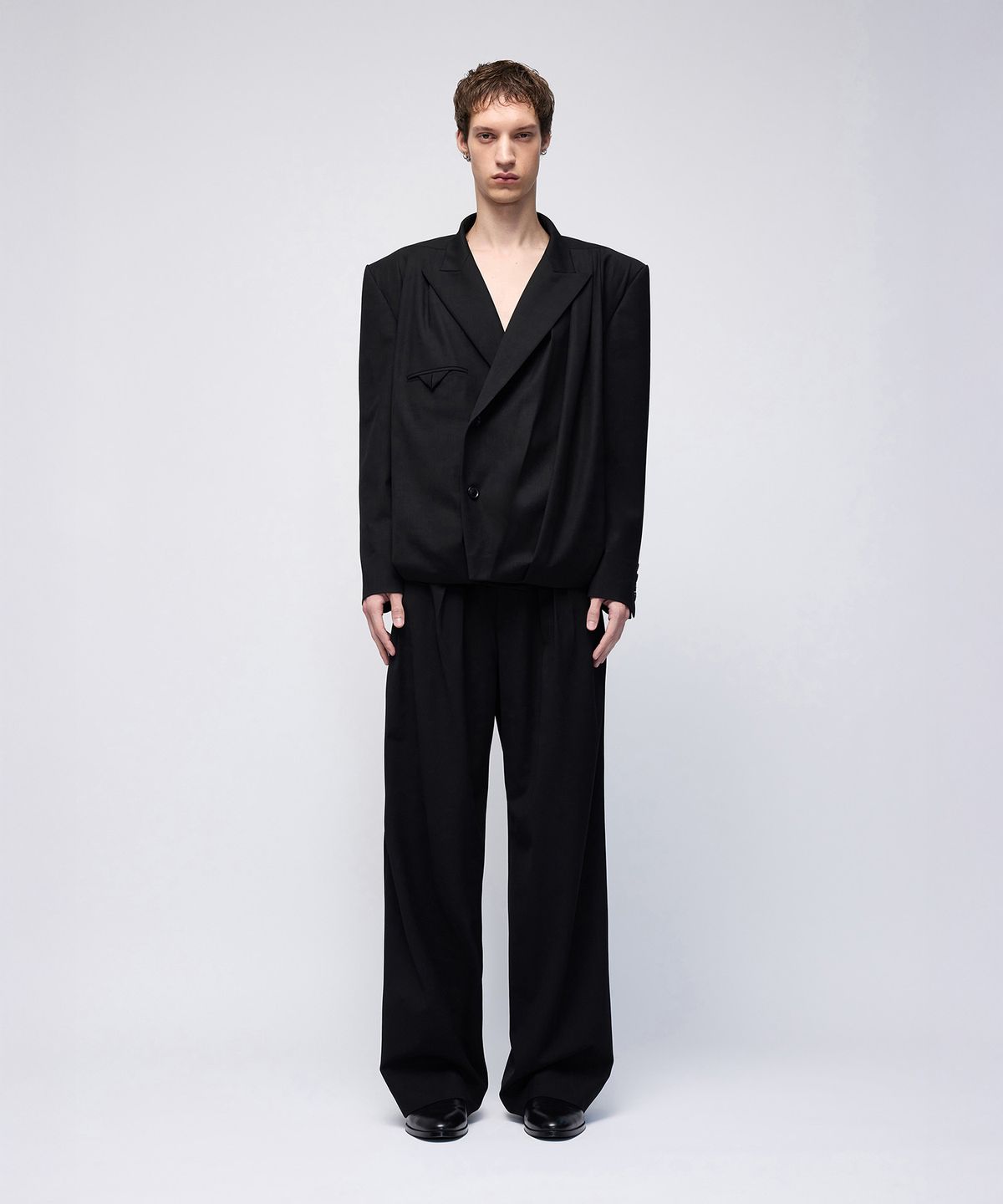 몰프(MORPH) Organism Wool Double Breasted Jacket