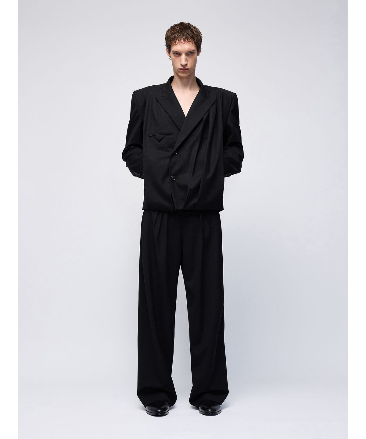몰프(MORPH) Organism Wool Double Breasted Jacket