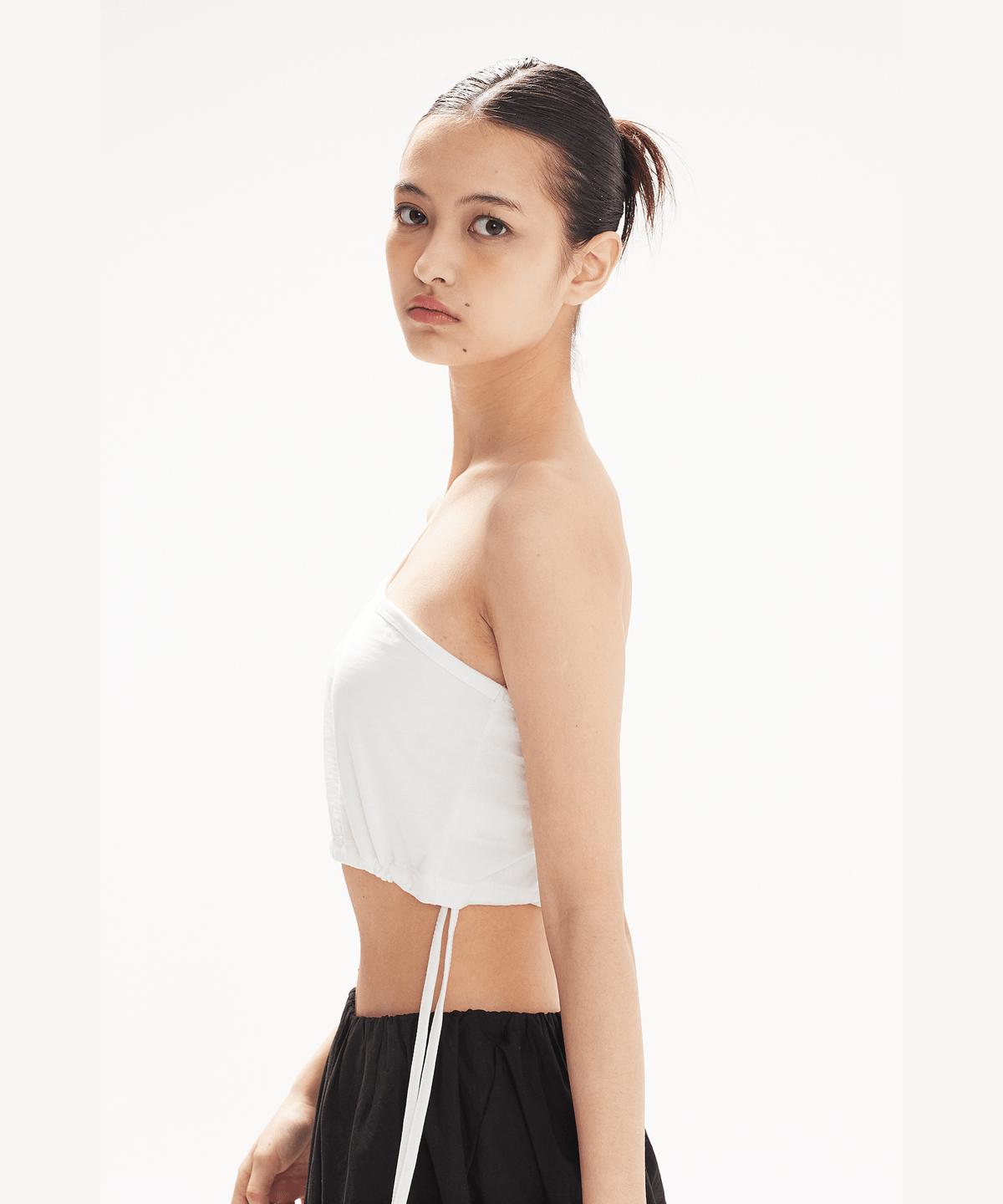 레인지(RANGE) 더블 스트랩 탑 (아이보리)