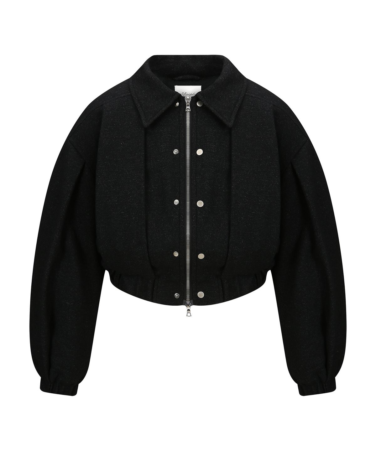 몰프(MORPH) Organism Pleated Double-Closure Bomber Jacket