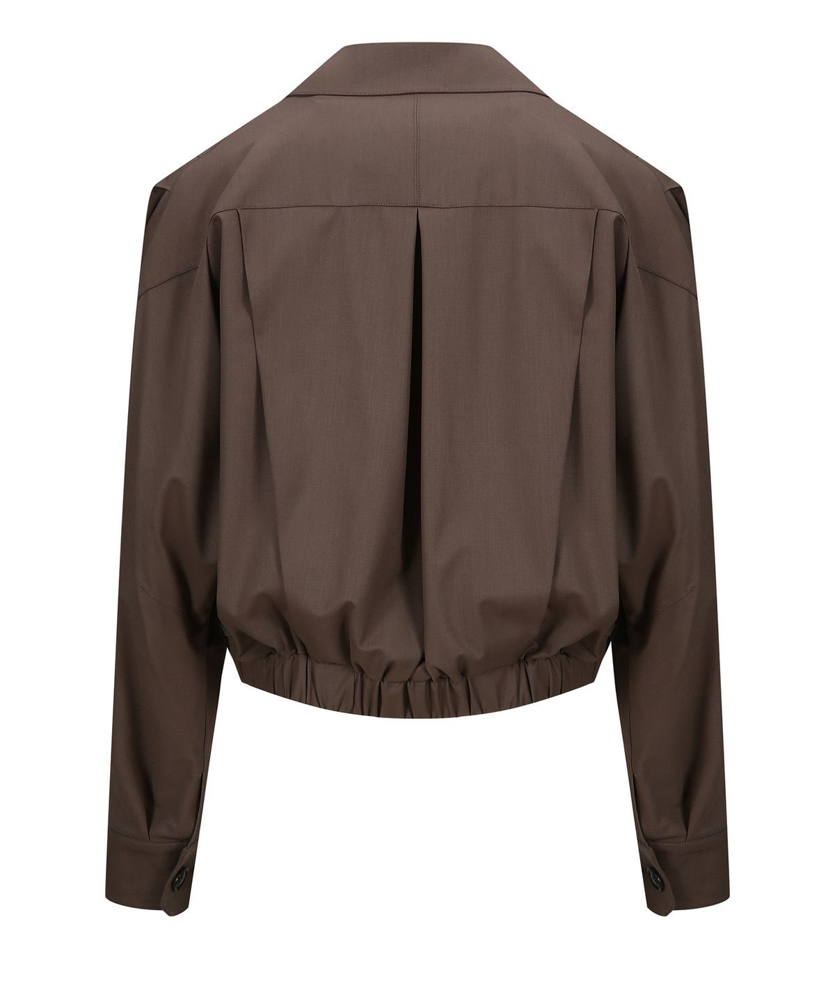 몰프(MORPH) Organism Wool Draped Blouson