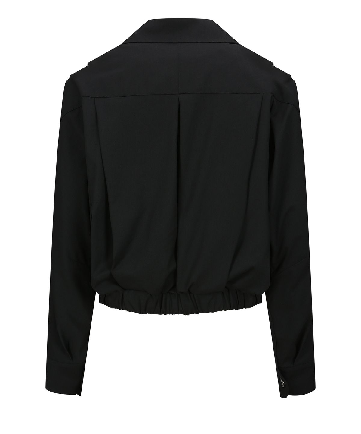 몰프(MORPH) Organism Wool Draped Blouson