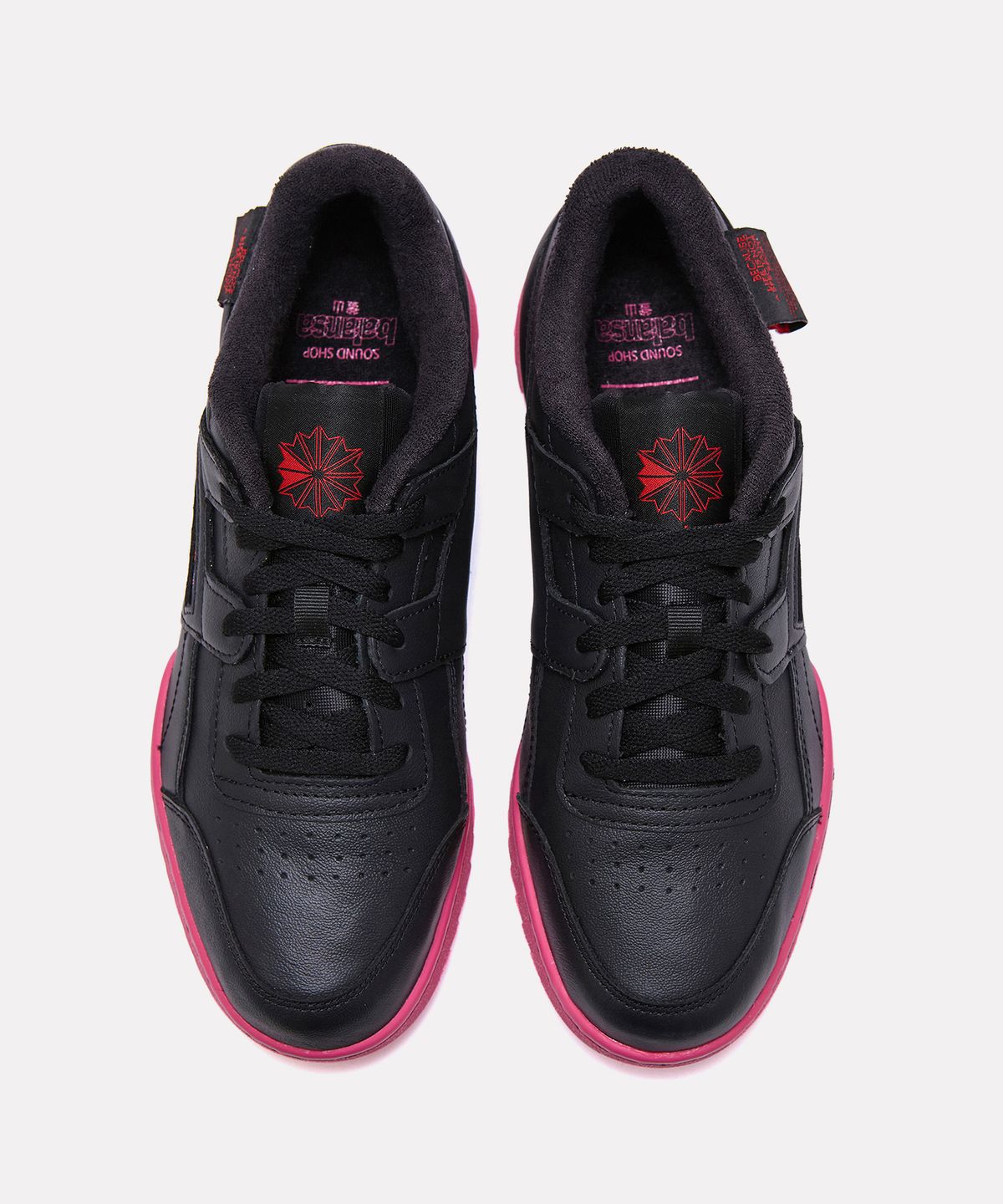 리복(REEBOK) [리복x발란사] 워크아웃 플러스 리플 - 블랙